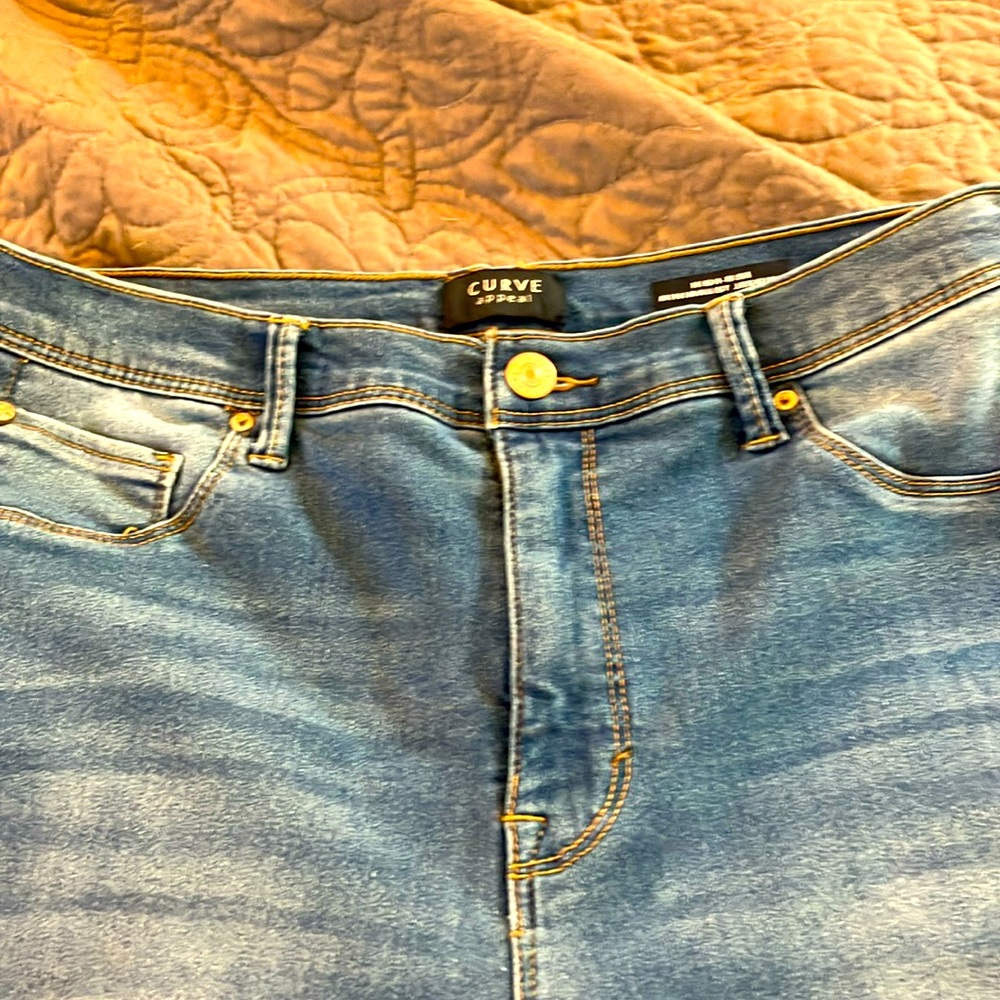 Curve appeal High Rise minimalist jegging. Size 12